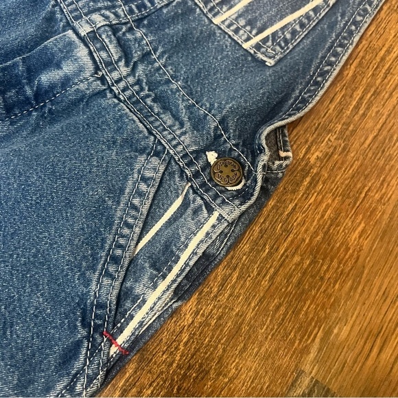 Vintage OSHKOSH B’GOSH
4T Vestbak Striped Bandana Pocket Overalls USA, cotton - Picture 4 of 9
